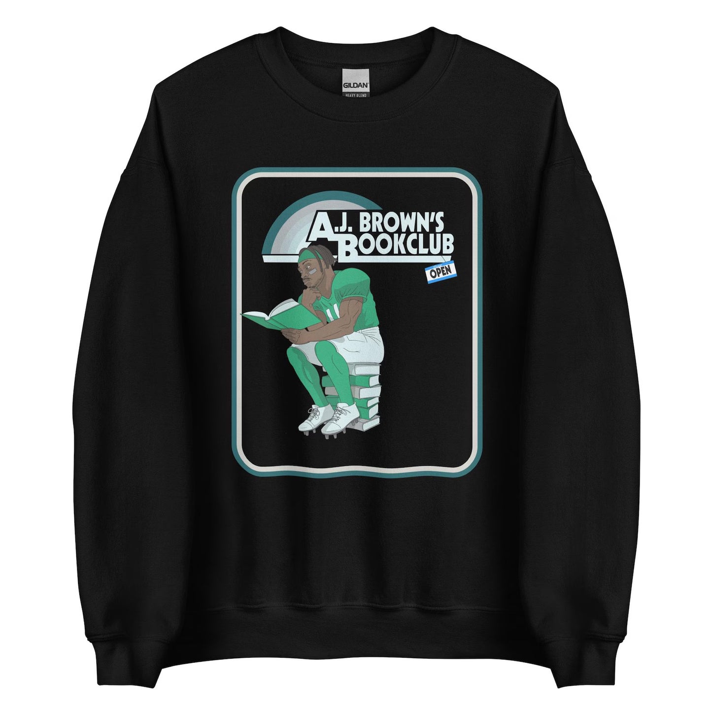 AJ's Book Club Crewneck Sweatshirt