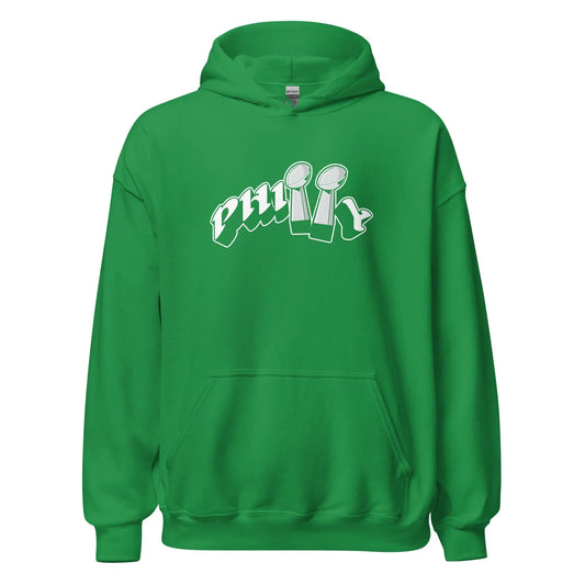 Philly Two Bowls Unisex Hoodie